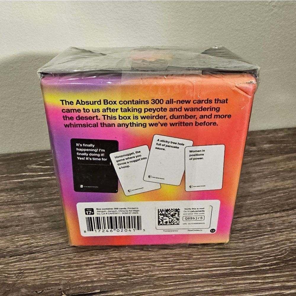 Cards Against Humanity Expansion Absurd Box NEW! - Picture 3 of 4